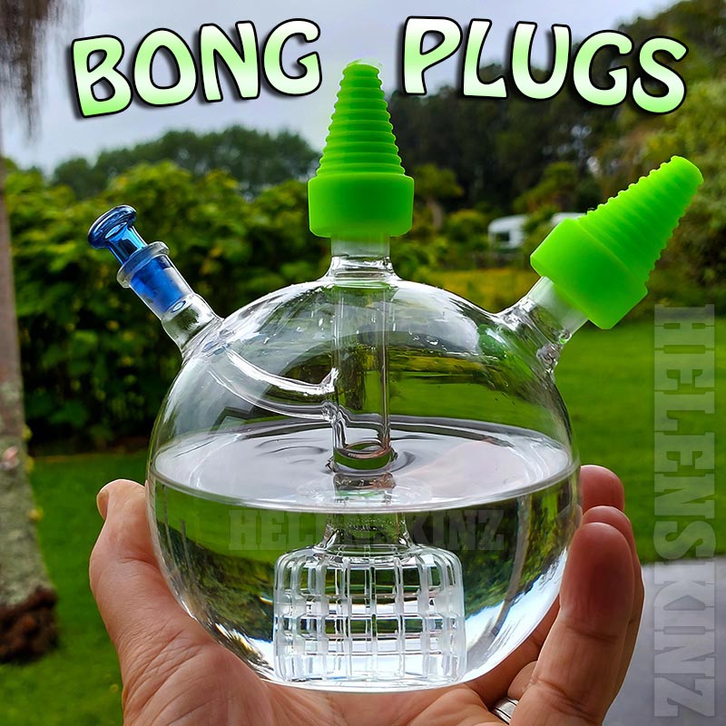 Silicone Bong Plugs for Cleaning Water Pieces & Bongs NZ