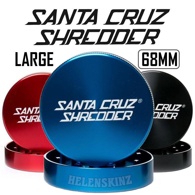 Santa Cruz Shredder Grinder 2PC Large for Conduction Vapes NZ