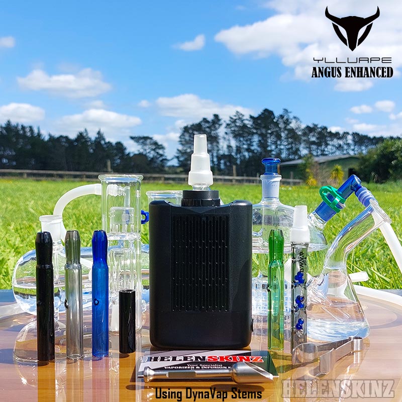 Angus Enhanced Vape with DynaVap Glass Stems Helenskinz NZ