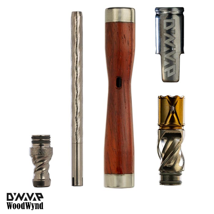 Breakdown of components of the WoodWynd Vaporizer NZ