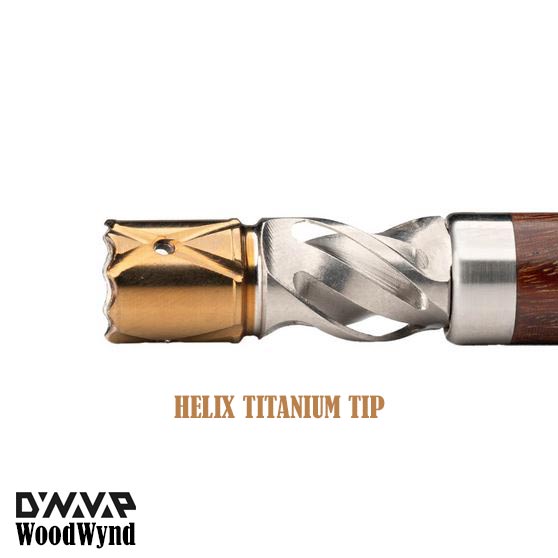 Helix Tip on the new WoodWynd Vaporizer by DynaVap NZ