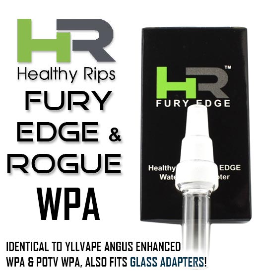 Healthy Rips FURY EDGE & ROGUE 3in1 Glass WPA NZ