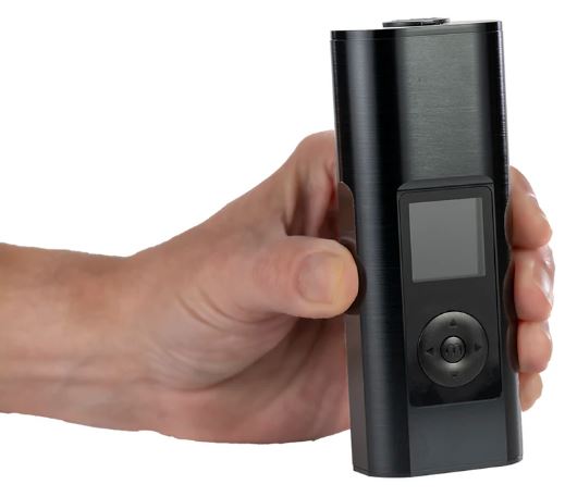 Holding the Arizer Solo 3 Dry Herb Vaporizer NZ