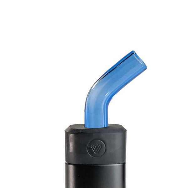 Bent Blue Stem on PAX Glass Adapter V2 NZ