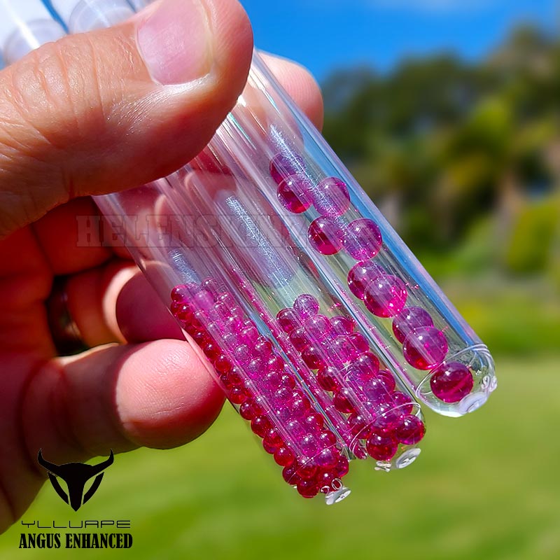 Close Up of Ruby Terp Pearls NZ 