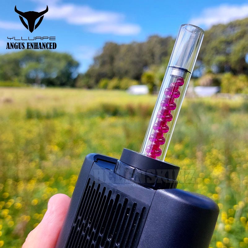 Angus Enhanced Vape using 4mm Ruby Pearls NZ 