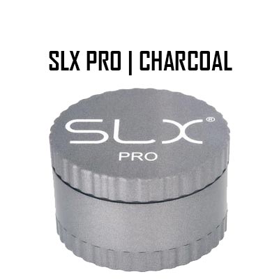 SLX PRO Non-Stick Herb Grinders 4pc, Charcoal, Helenskinz NZ