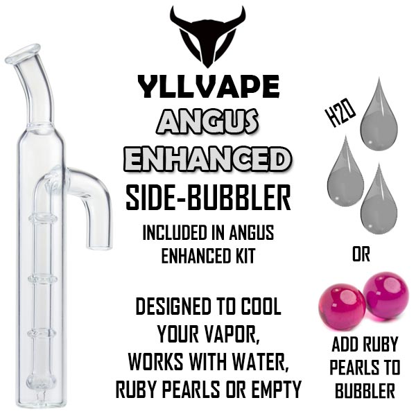 Side-Bubbler for Yllvape Angus Enhanced Vaporizer NZ