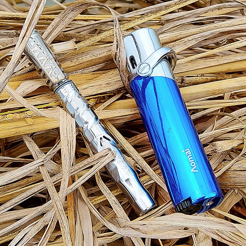 Blue Blaze Lighter with 2020 M DynaVap Pen NZ