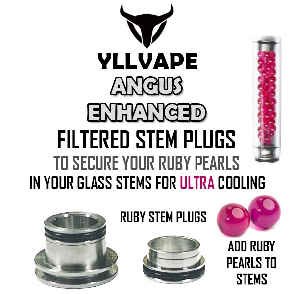 Yllvape Stem Plugs for Angus Enhanced Vape NZ